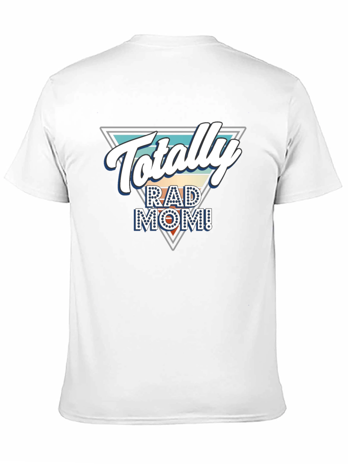 Totally Rad Mom Graphic Tee - Black