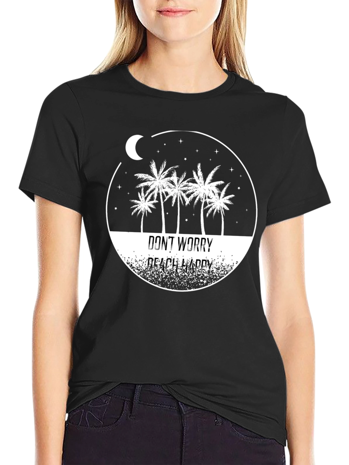 Beach Happy Graphic Tee - Relaxed Fit