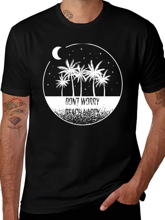 Beach Happy Graphic Tee - Relaxed Fit