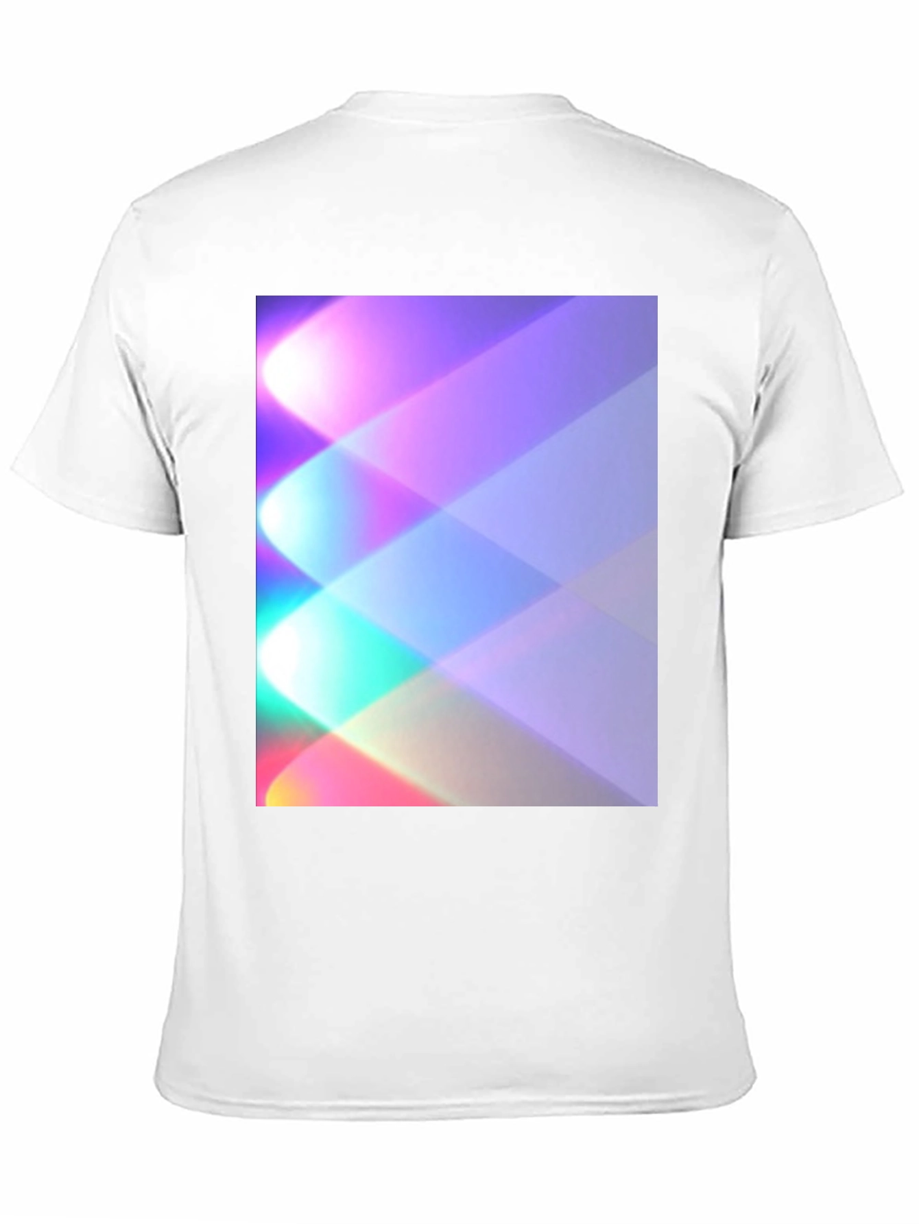 Abstract Prism Graphic Tee - Modern Style