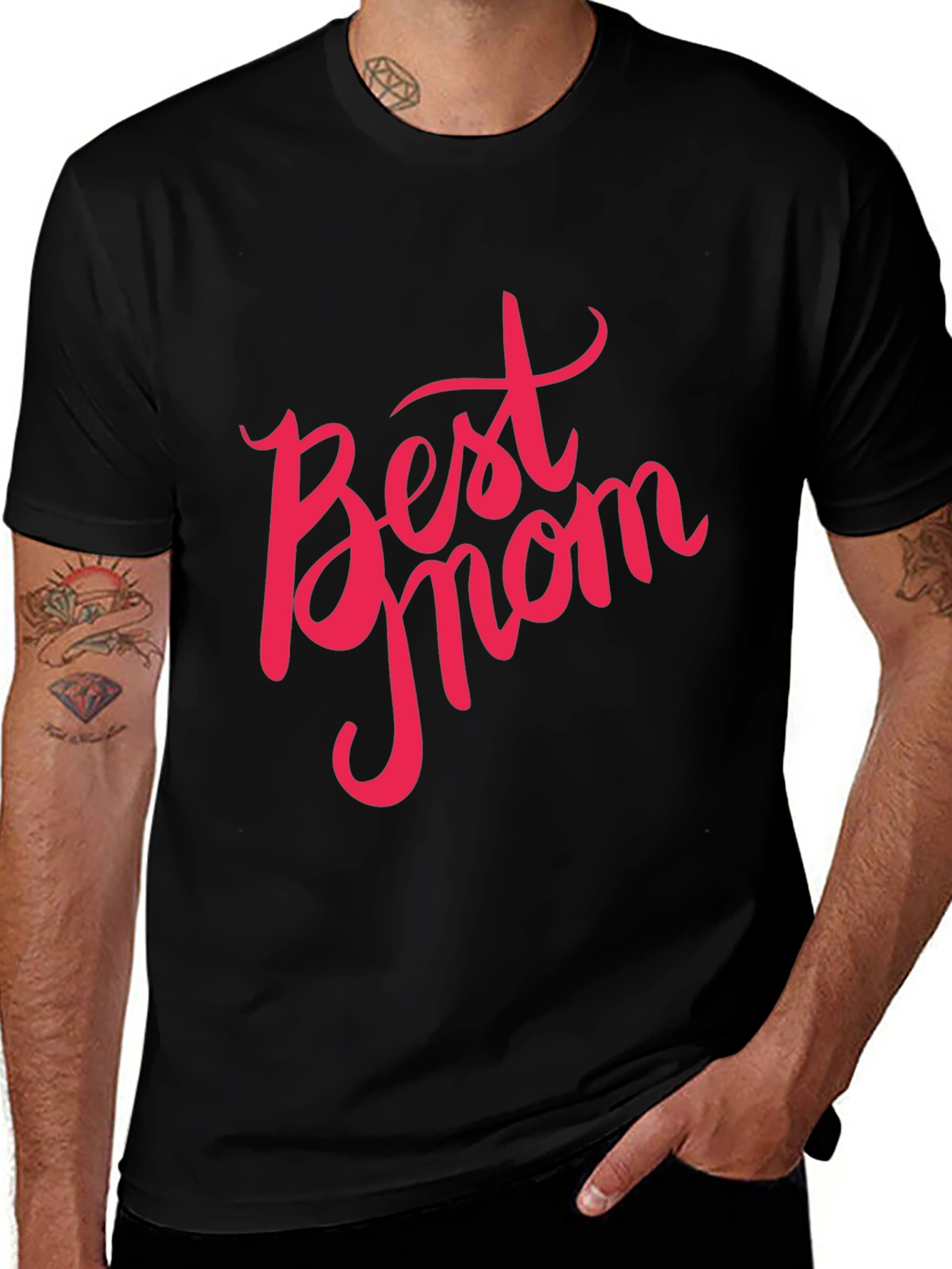 Best Mom Black T-Shirt