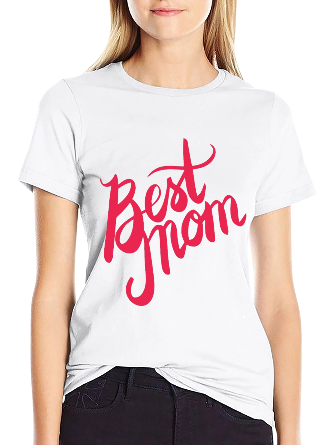 Best Mom Black T-Shirt