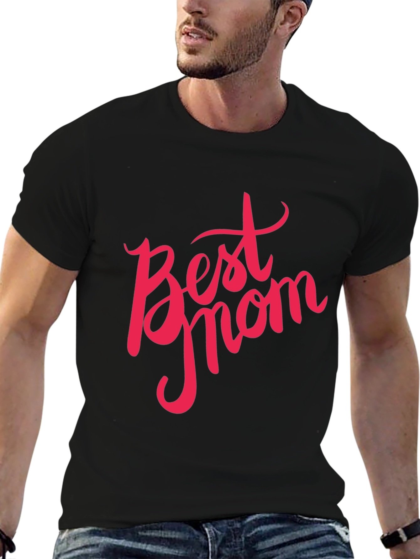 Best Mom Black T-Shirt