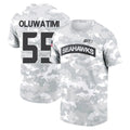 S.Seahawks #55 Olu Oluwatimi Player Salute to Service Hoodies & T-Shirts Football Jerseys