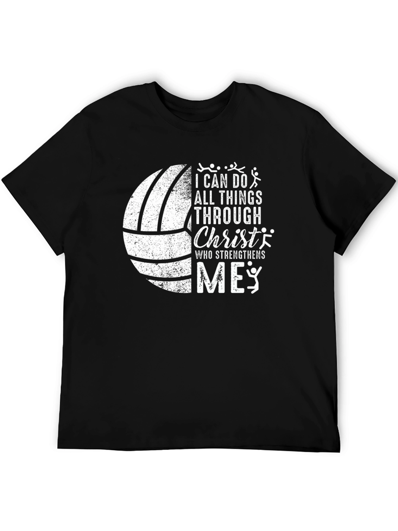 Volleyball Christian T-Shirt: I Can Do All Things