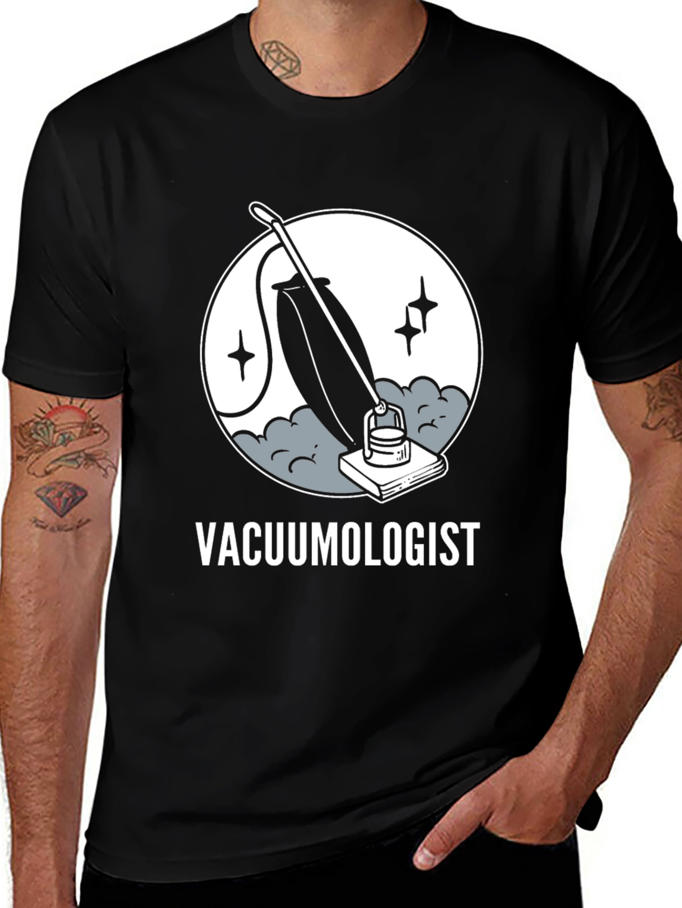 Vacuumologist T-Shirt - Cleaning Humor Tee
