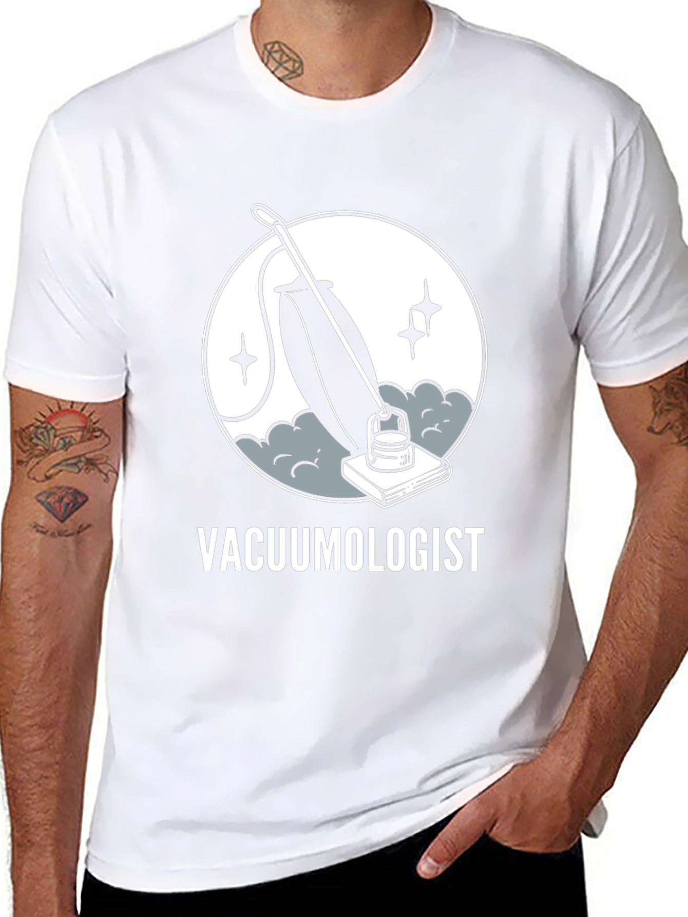 Vacuumologist T-Shirt - Cleaning Humor Tee