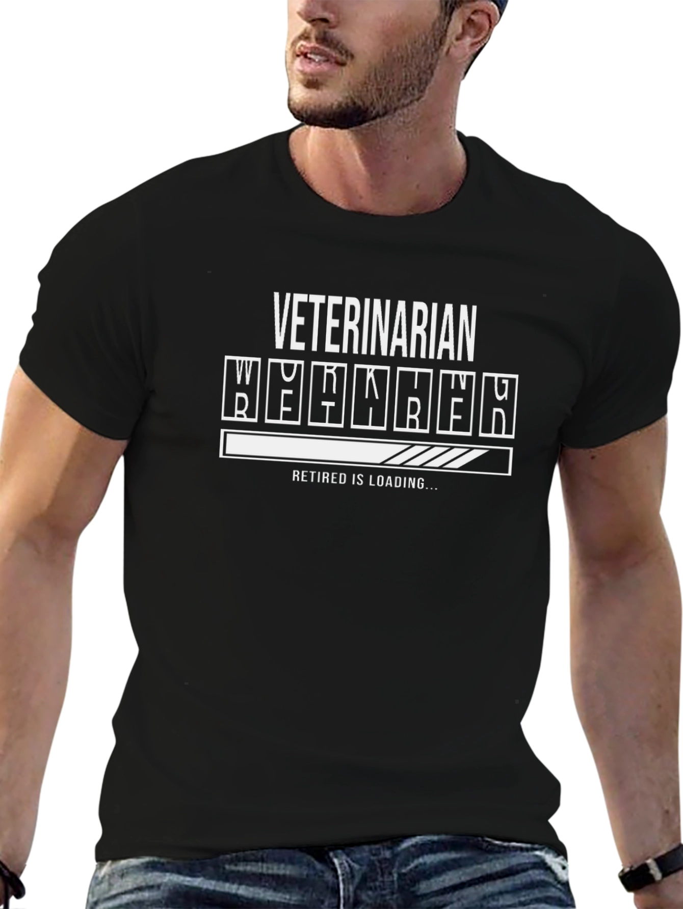 Veterinarian Retirement Loading T-Shirt