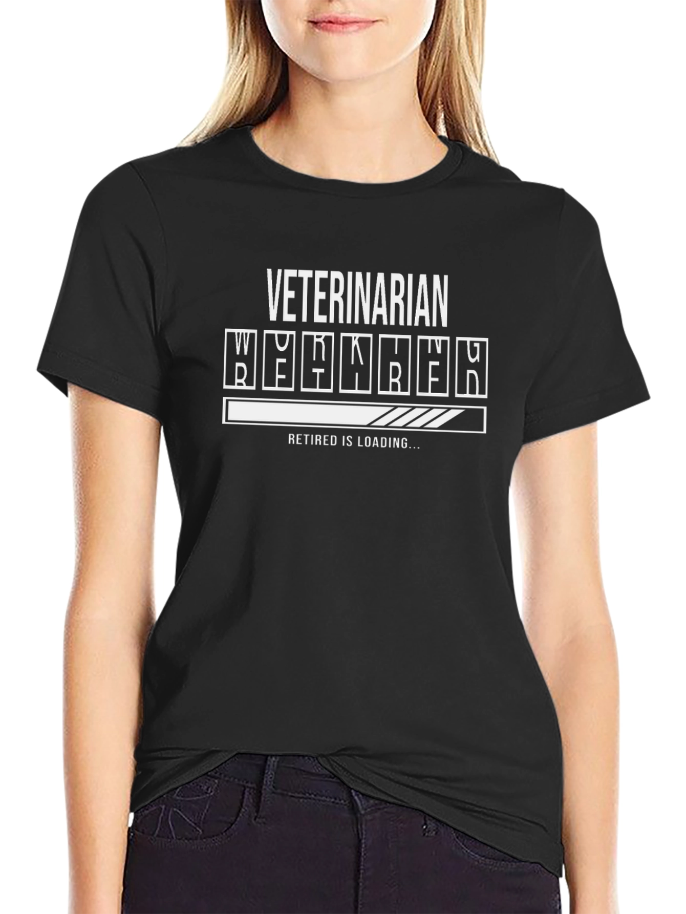 Veterinarian Retirement Loading T-Shirt