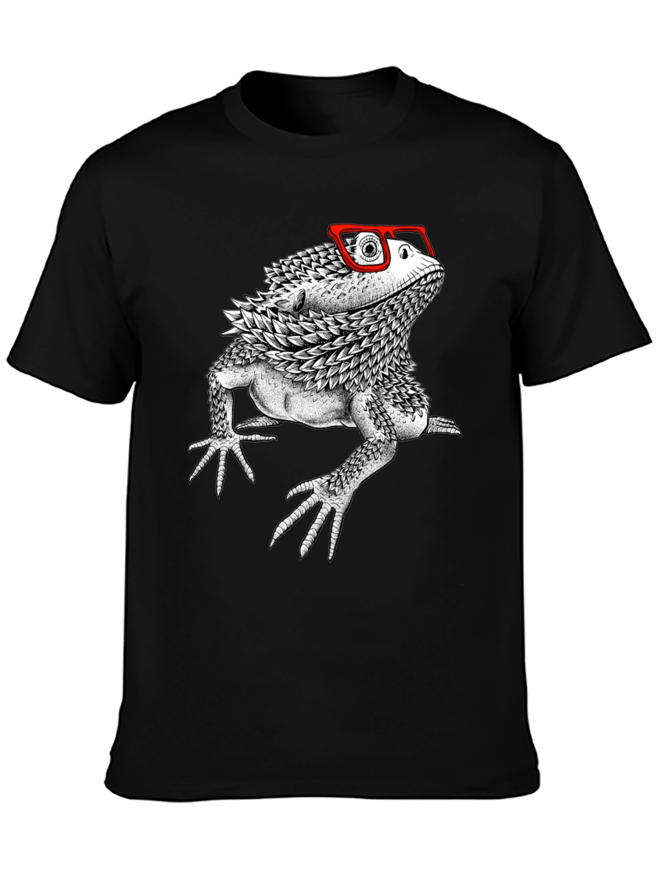 Bearded Dragon in Glasses T-Shirt