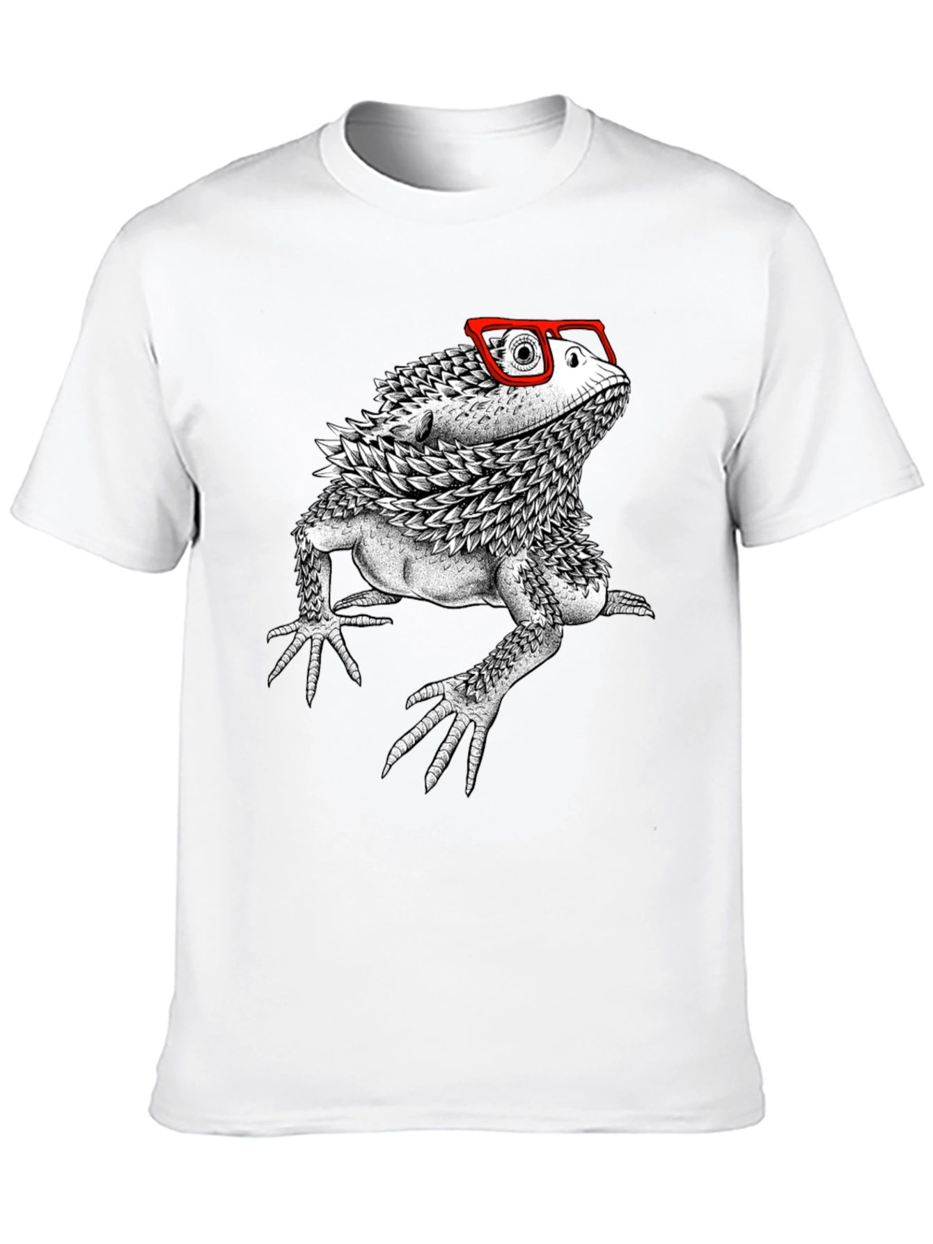 Bearded Dragon in Glasses T-Shirt