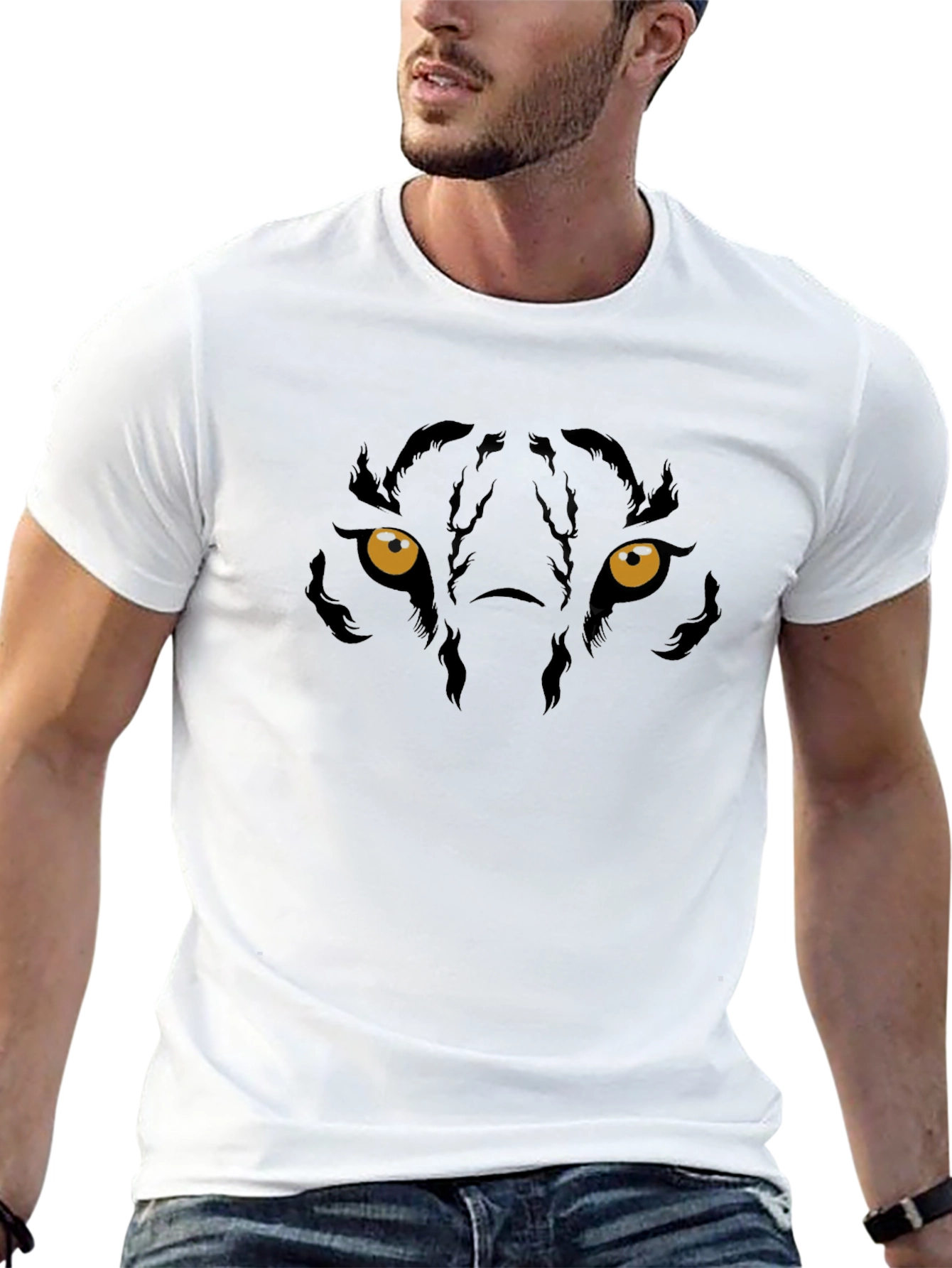 Black Panther Eyes Graphic Tee
