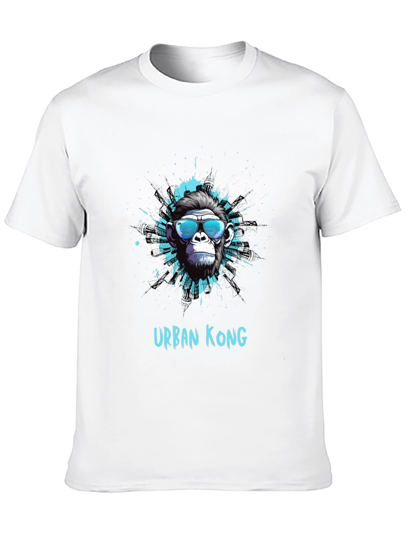 Urban Kong Graphic T-Shirt - Cool Ape Design