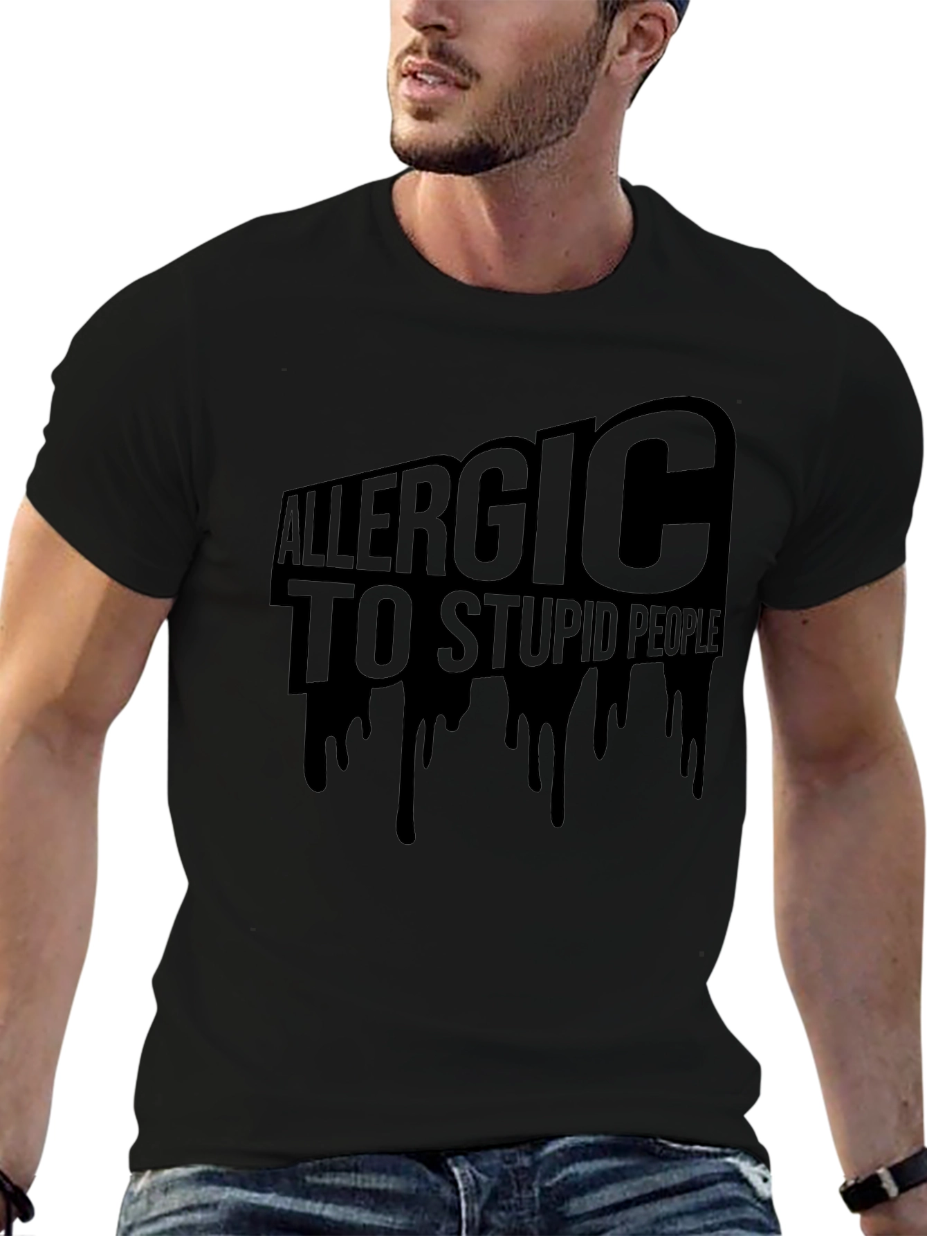 Allergic to Stupid People T-Shirt