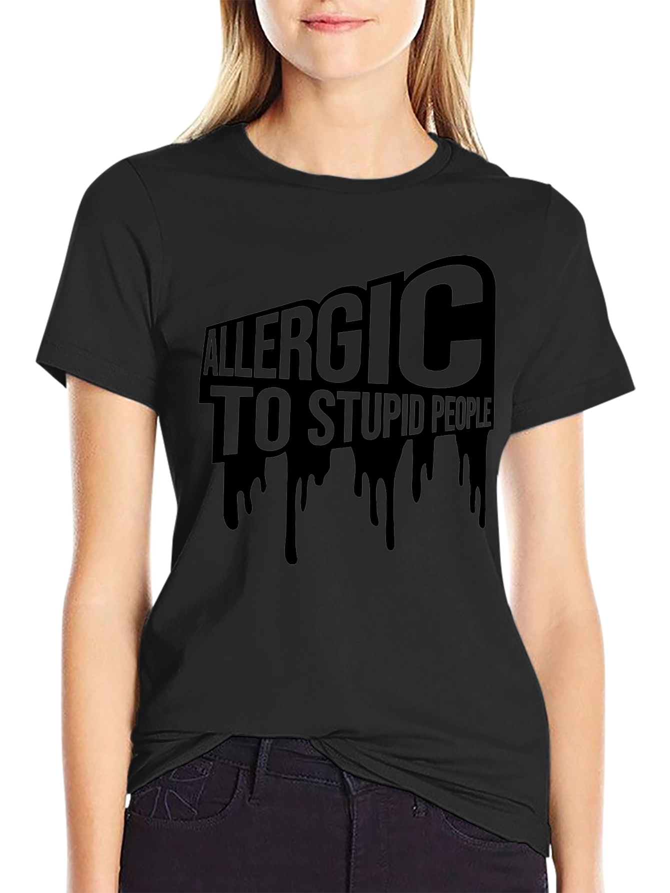 Allergic to Stupid People T-Shirt