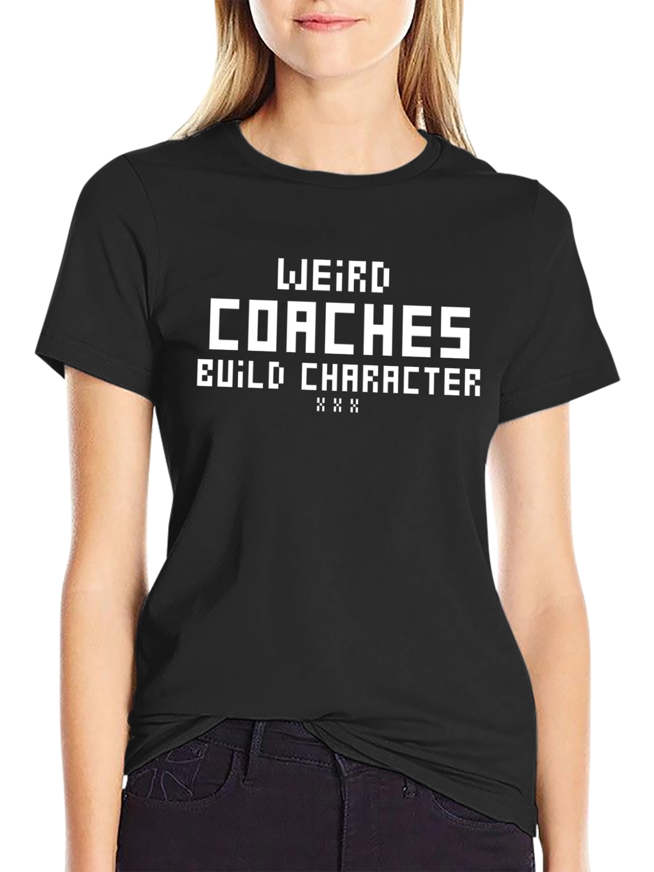 Weird Coaches Build Character Graphic T-Shirt