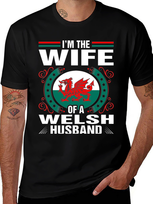 Wife of a Welsh Husband T-Shirt