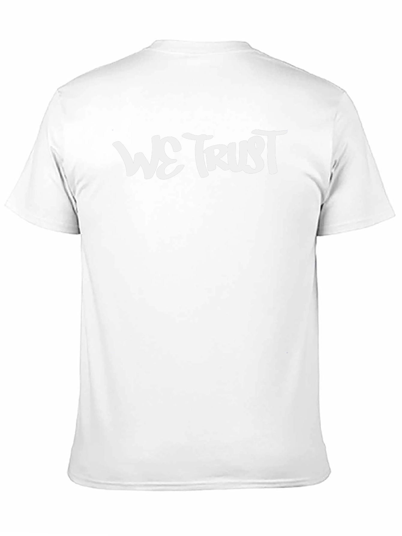 We Trust Black Graphic Tee - Casual Style