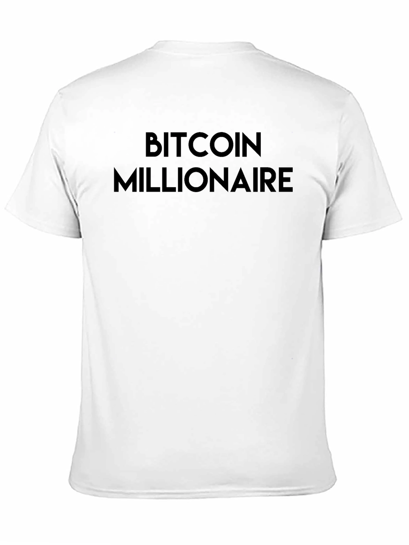 Bitcoin Millionaire Graphic Tee - Crypto Investor T-Shirt