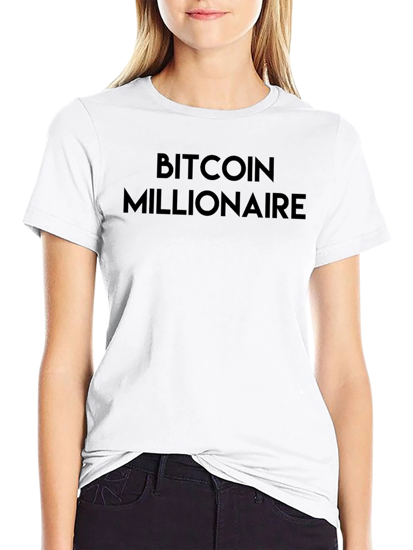Bitcoin Millionaire Graphic Tee - Crypto Investor T-Shirt