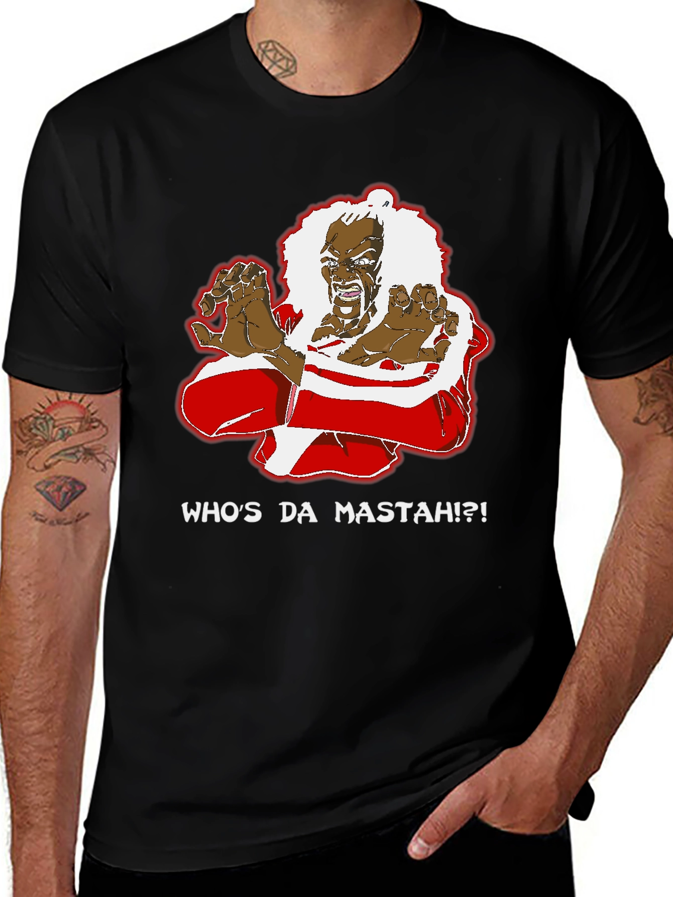 Whos Da Mastah?! Graphic T-Shirt