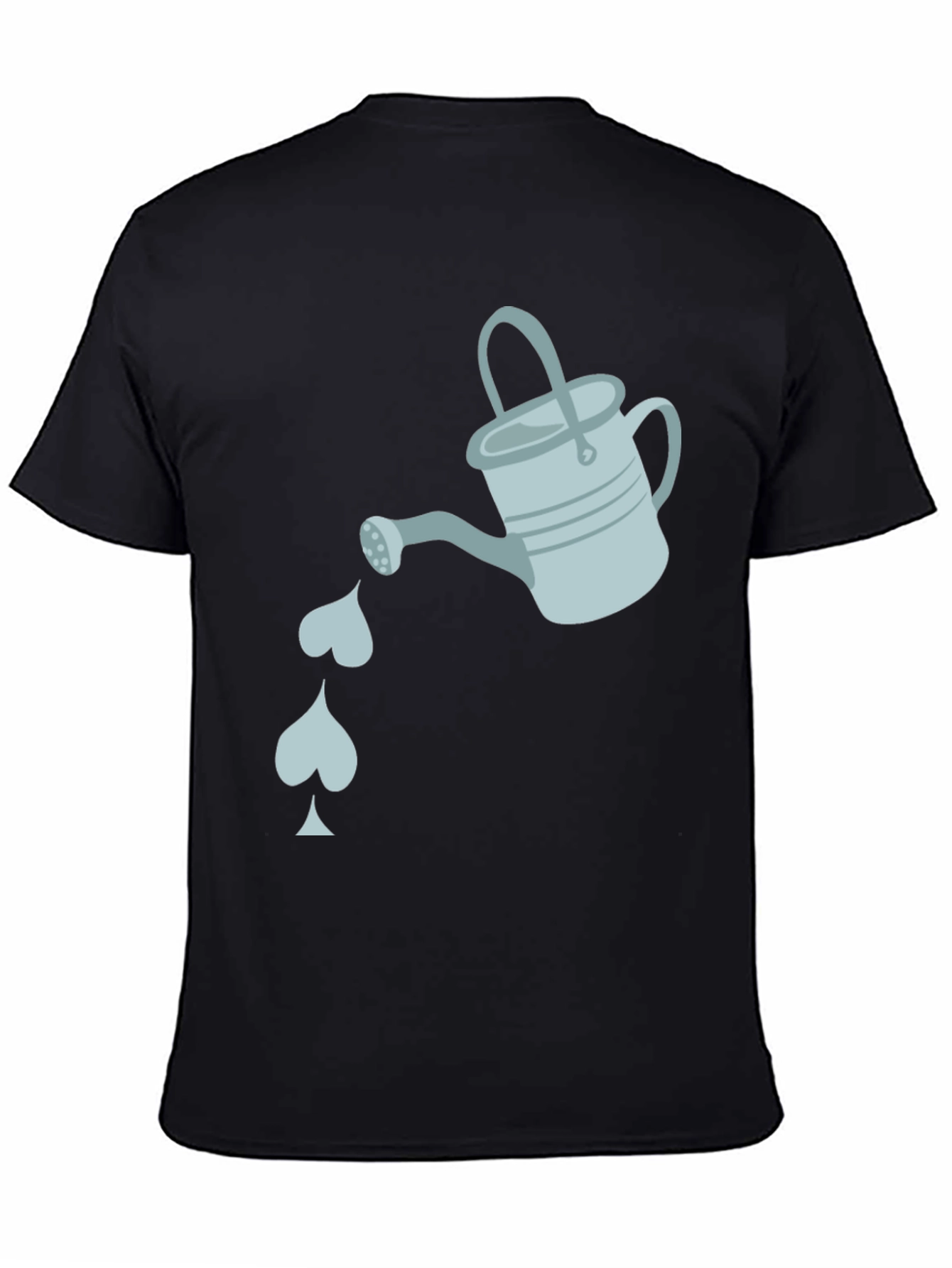 Watering Love T-Shirt - Garden Heart Design