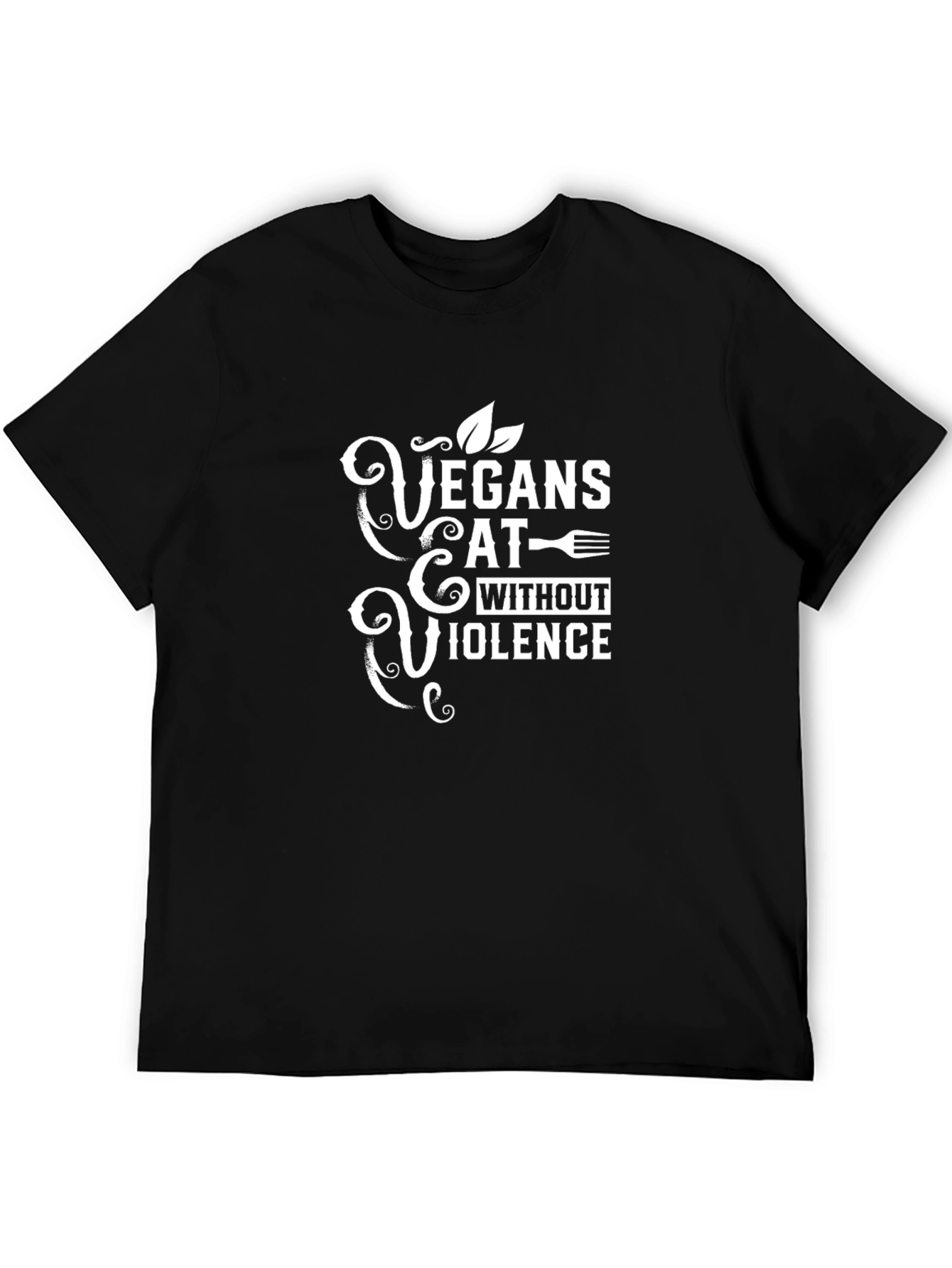 Vegans Eat Without Violence Graphic Tee