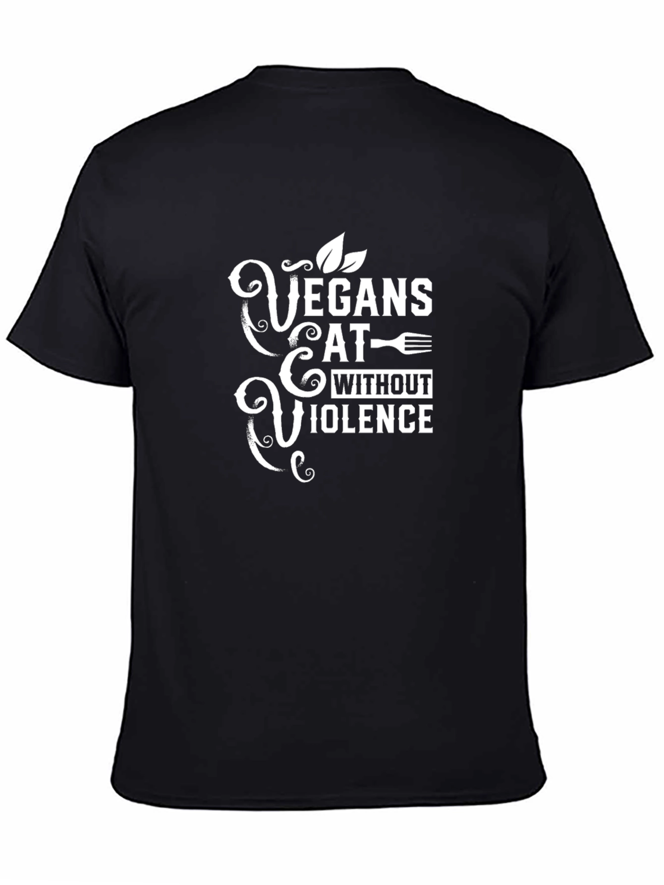 Vegans Eat Without Violence Graphic Tee