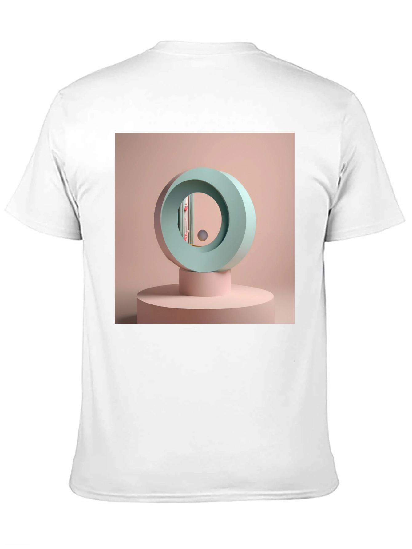 Abstract Geometric Design Tee - Modern Art Shirt