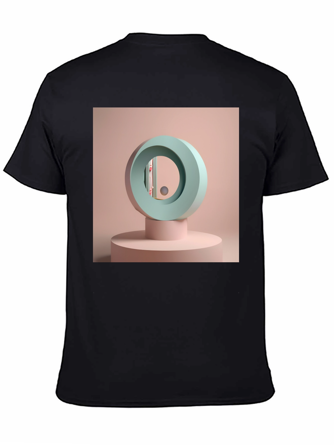 Abstract Geometric Design Tee - Modern Art Shirt