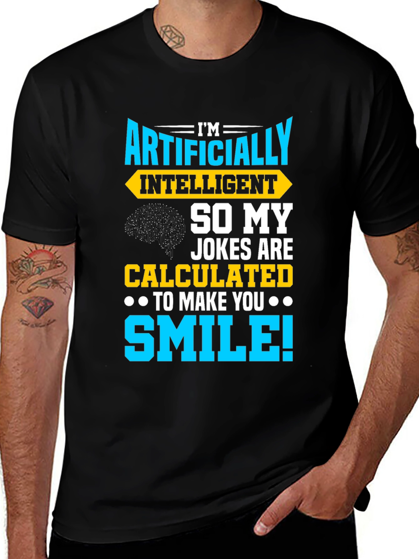 Artificially Intelligent Jokes Graphic Tee