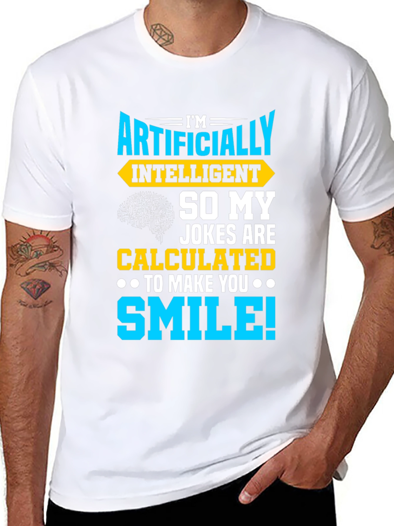 Artificially Intelligent Jokes Graphic Tee