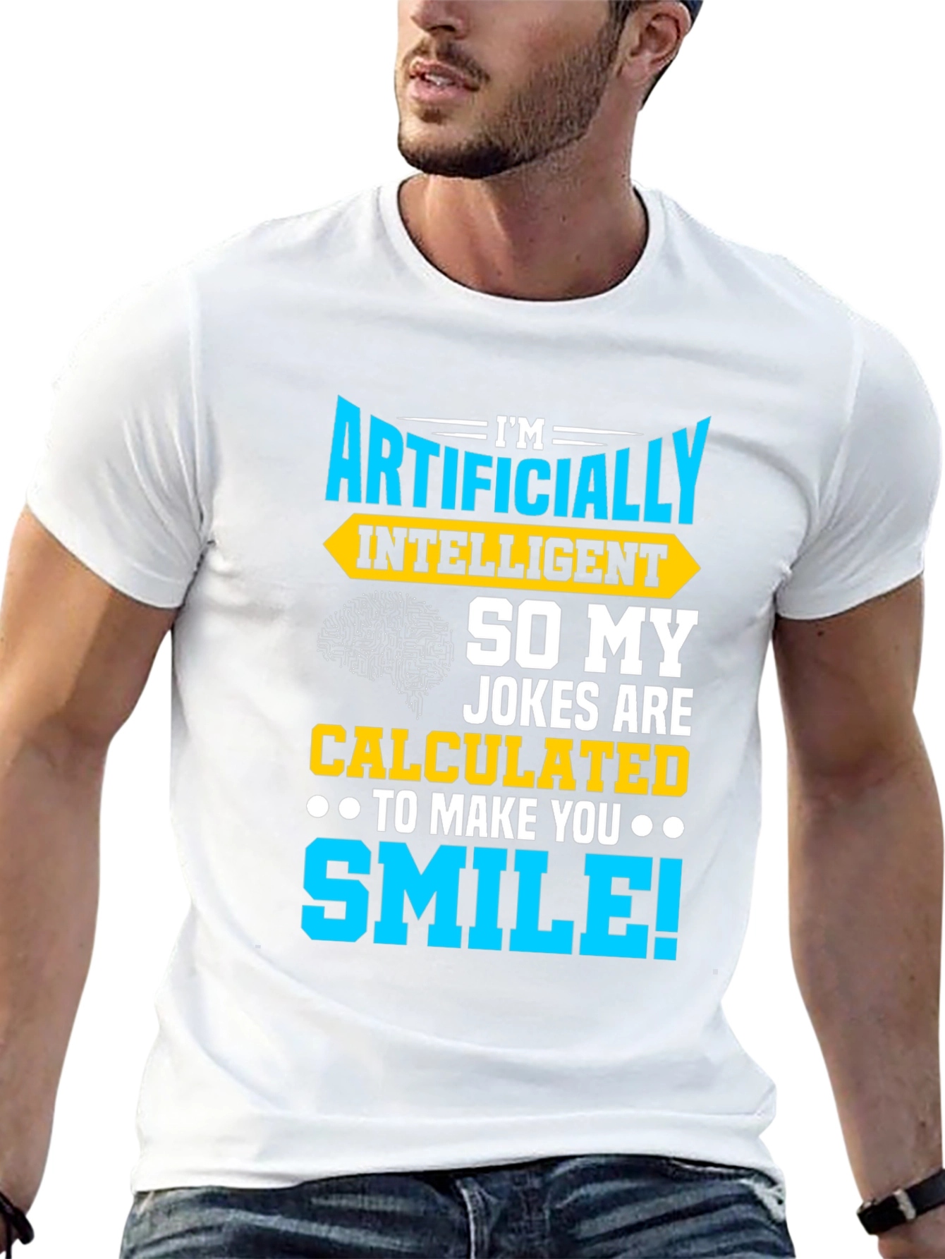 Artificially Intelligent Jokes Graphic Tee