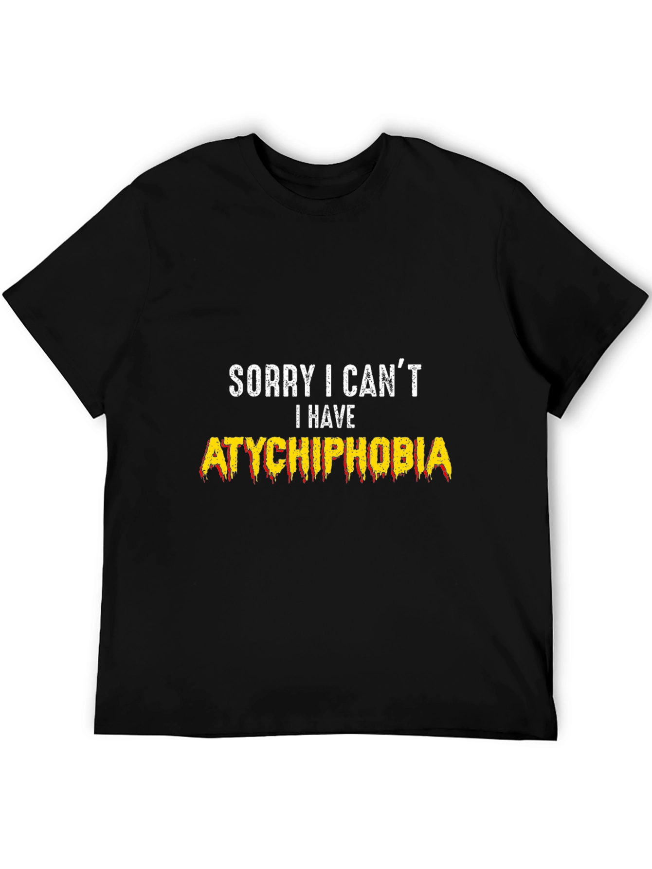Atychiphobia Graphic T-Shirt - Fear of Failure Tee
