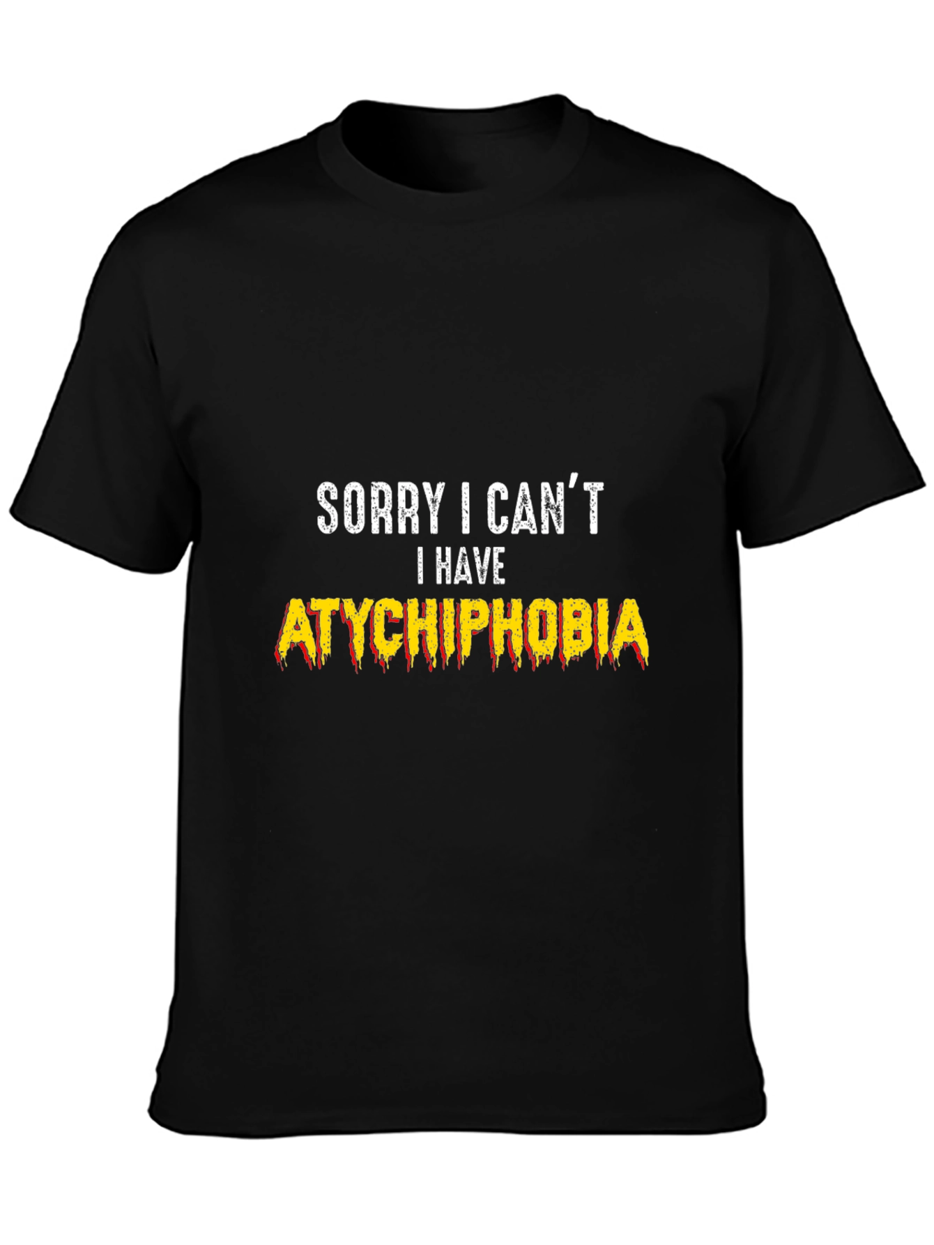 Atychiphobia Graphic T-Shirt - Fear of Failure Tee
