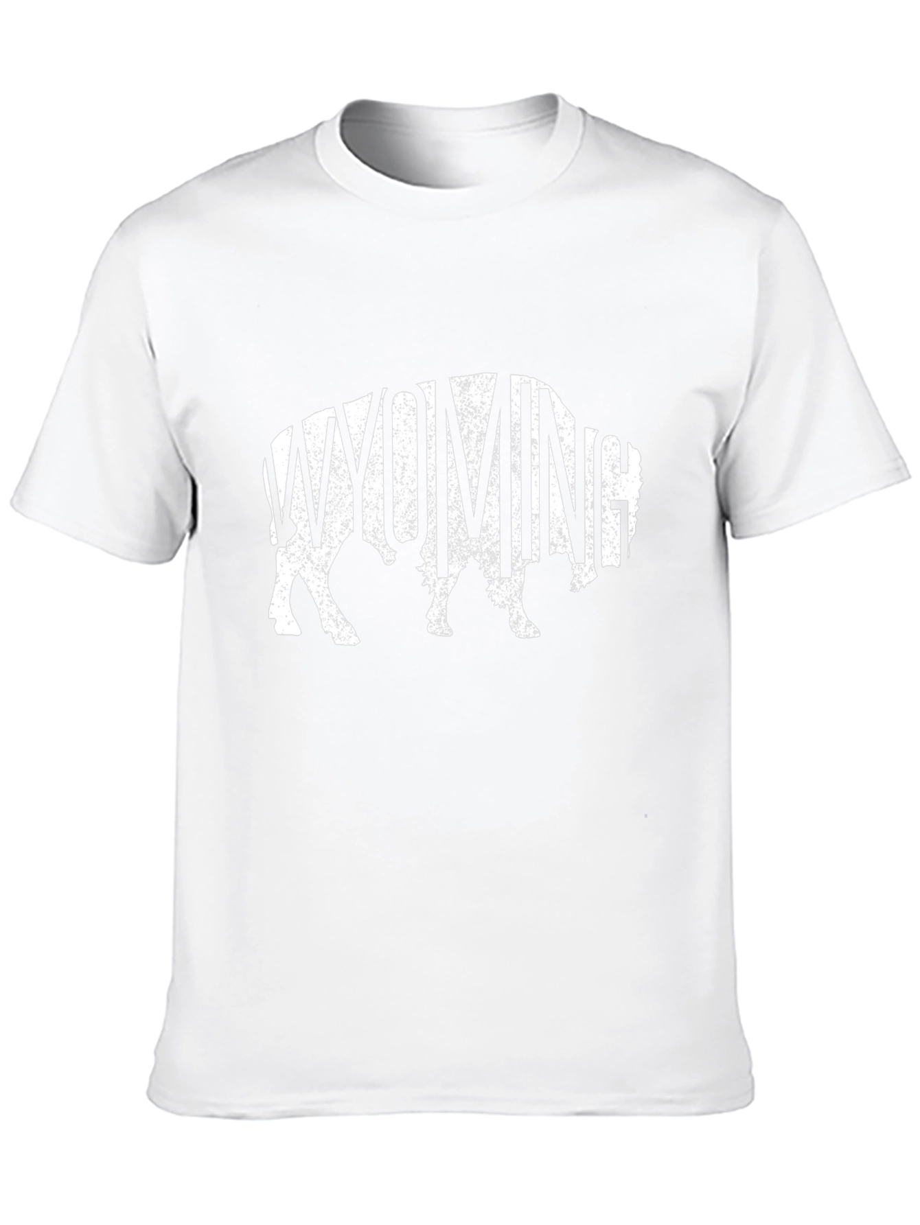 Wyoming Buffalo Graphic Tee - Black