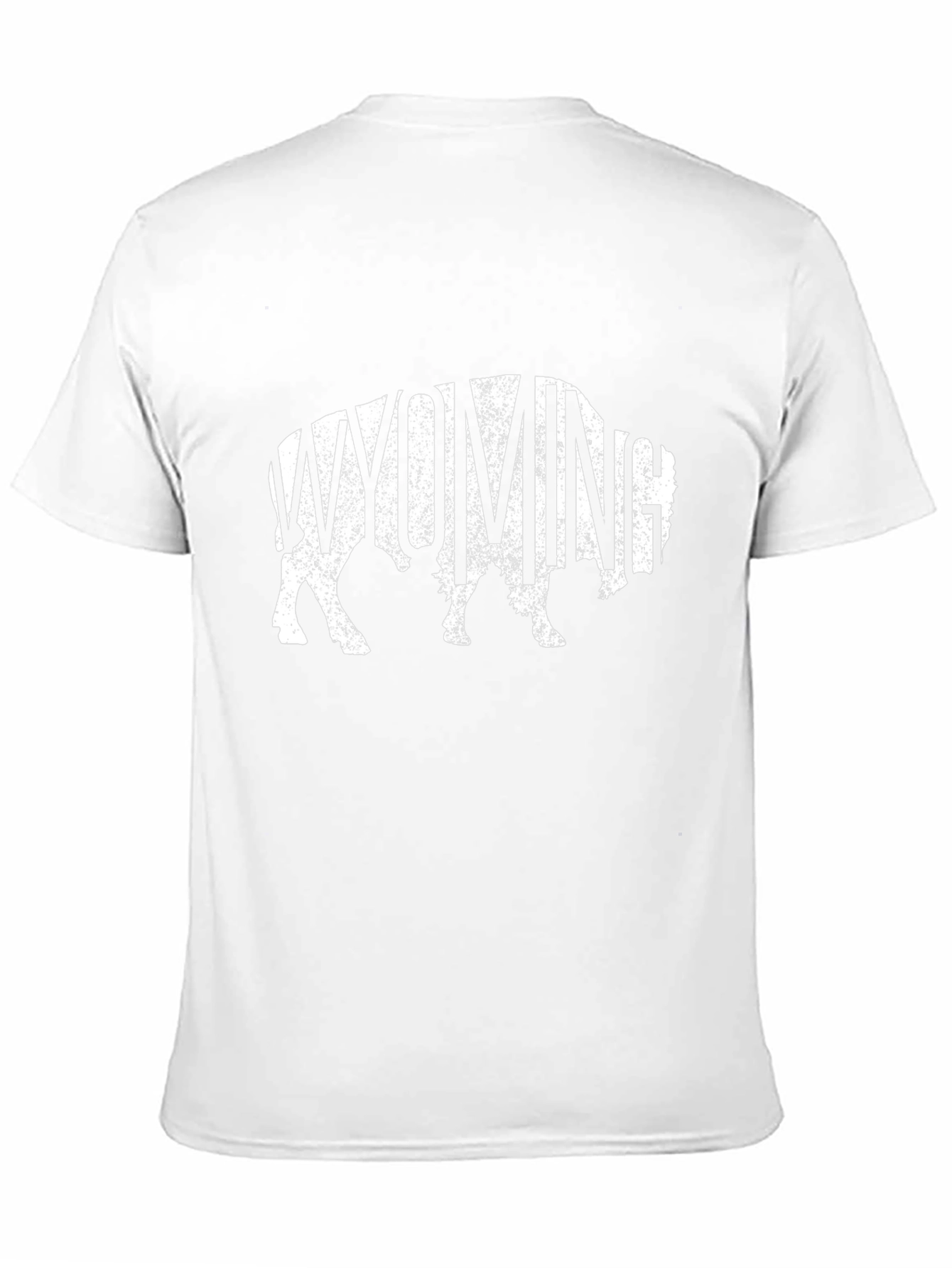 Wyoming Buffalo Graphic Tee - Black
