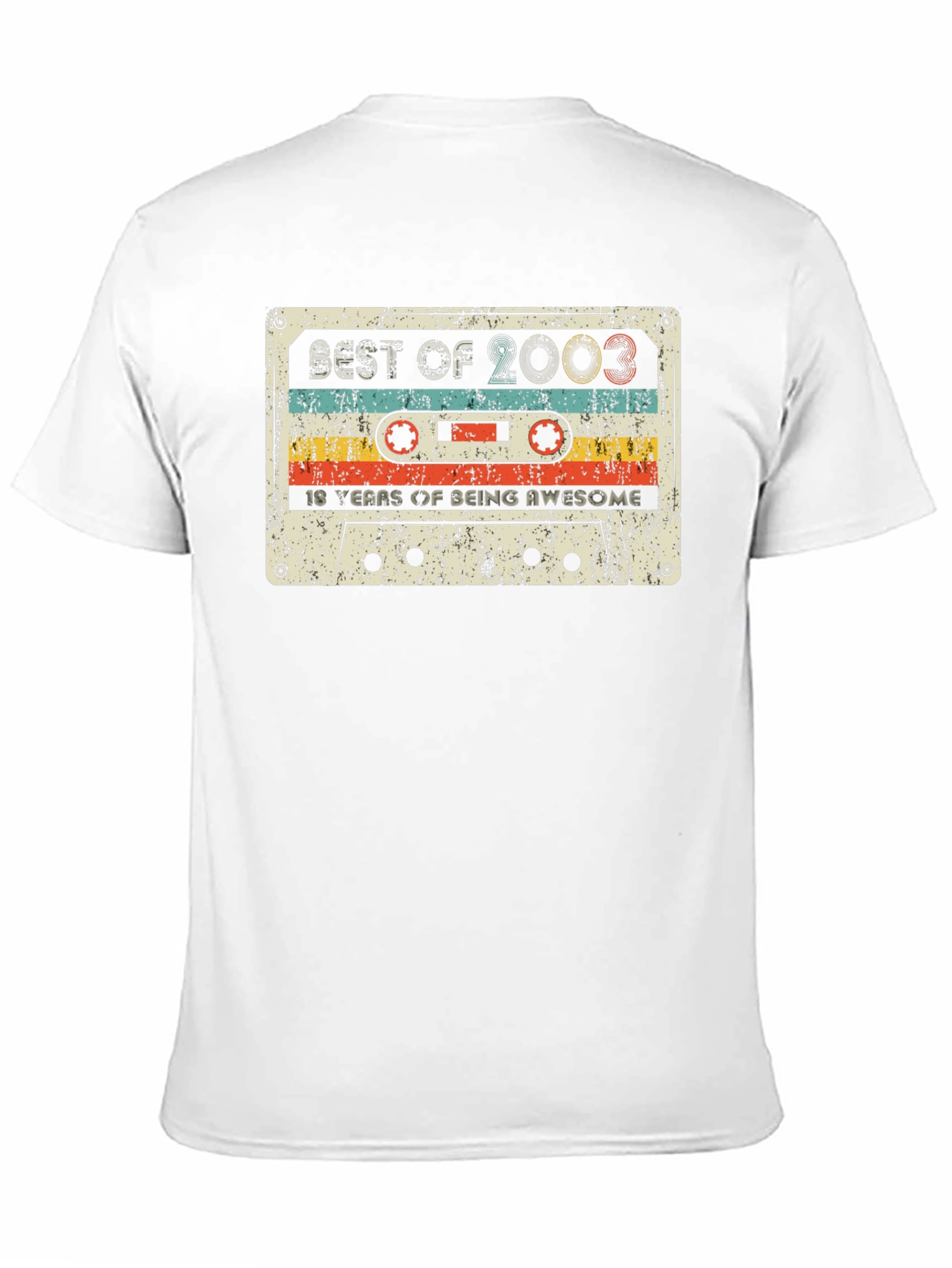 Best of 2003 Cassette Tape 18th Birthday T-Shirt
