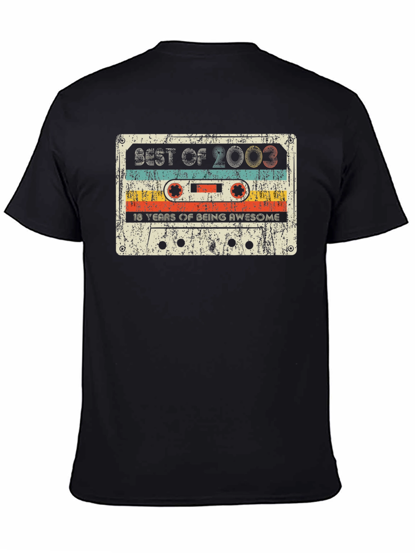 Best of 2003 Cassette Tape 18th Birthday T-Shirt