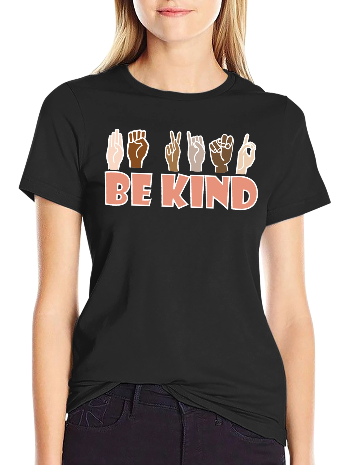Be Kind ASL Graphic T-Shirt