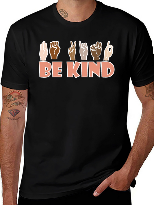 Be Kind ASL Graphic T-Shirt