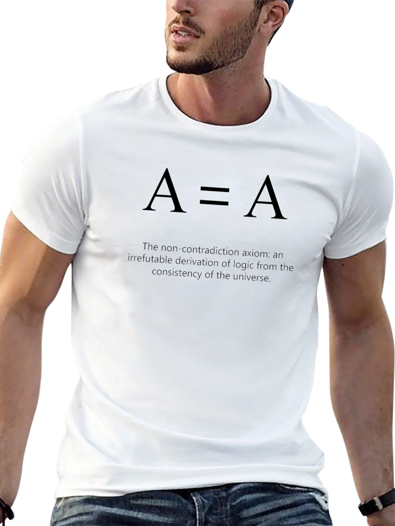 A=A Logic Axiom T-Shirt - Science Philosophy Tee