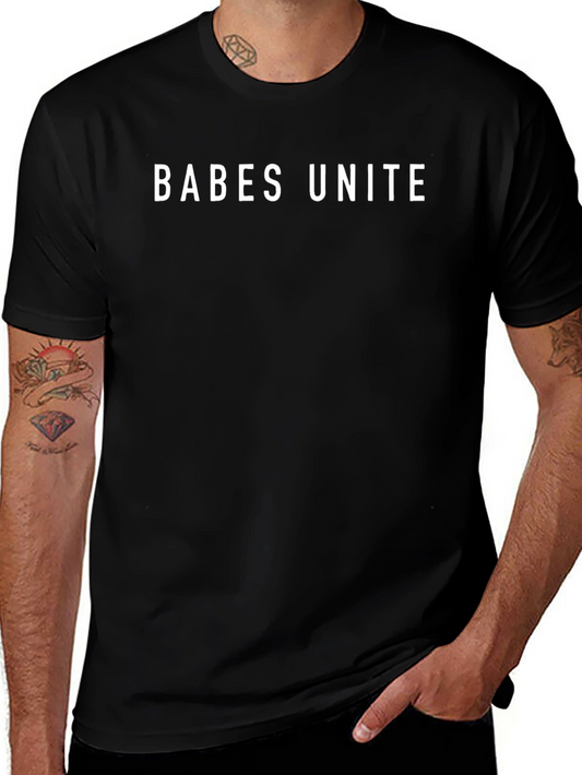 Babes Unite Black Graphic Tee