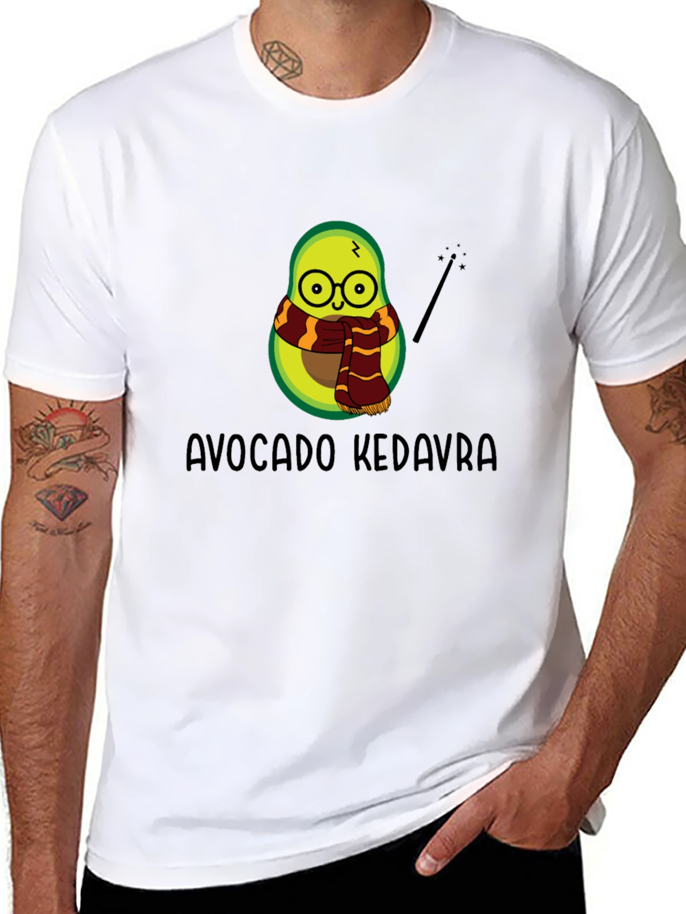 Avocado Kedavra Black T-Shirt