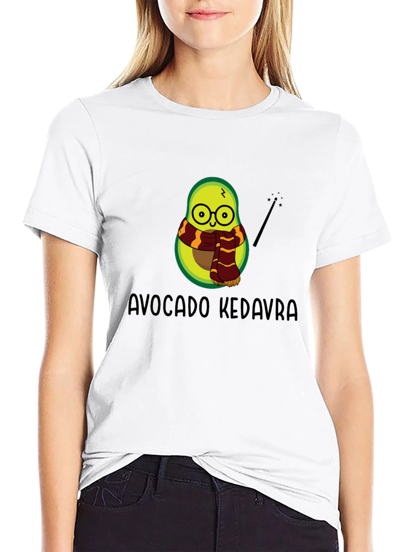Avocado Kedavra Black T-Shirt