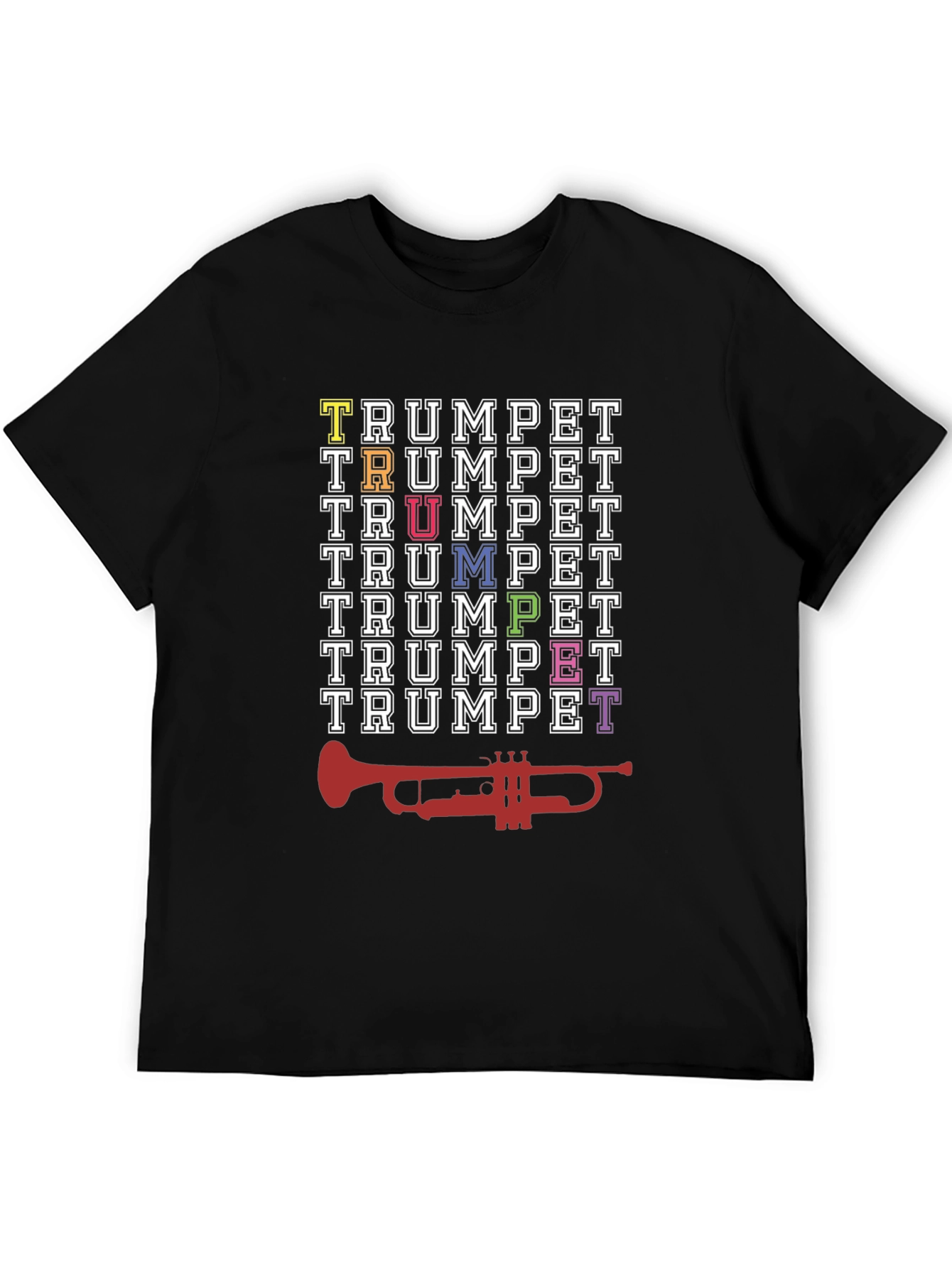 Trumpet Graphic T-Shirt - Musician Tee