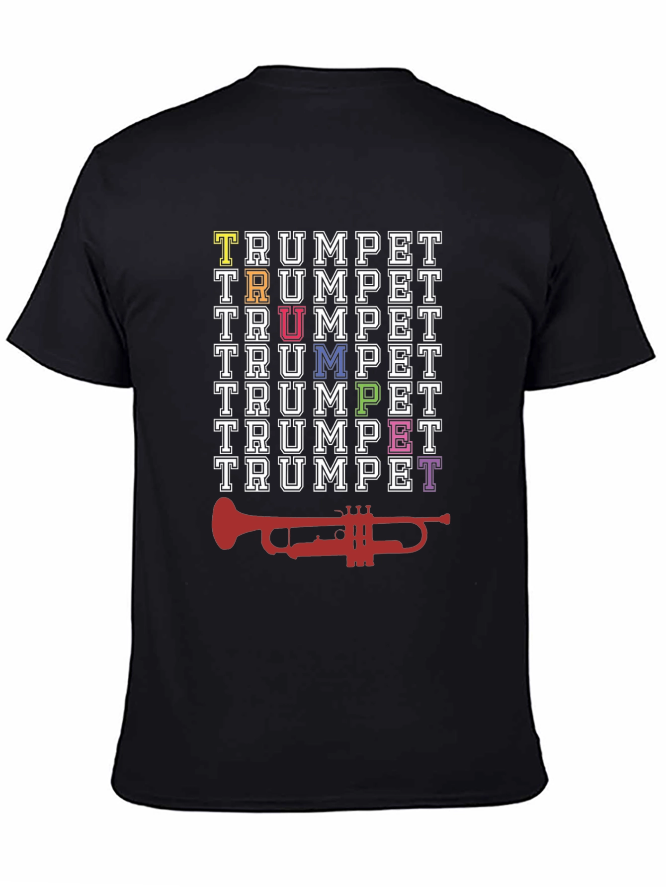 Trumpet Graphic T-Shirt - Musician Tee