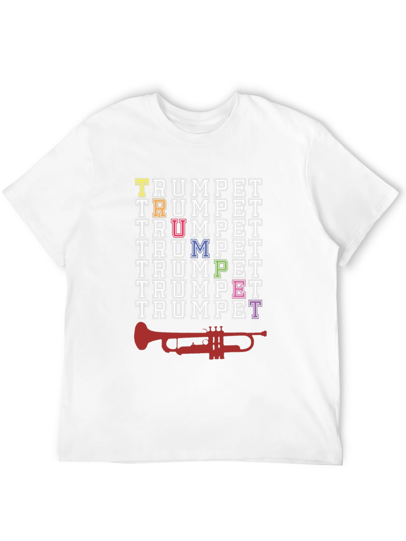 Trumpet Graphic T-Shirt - Musician Tee