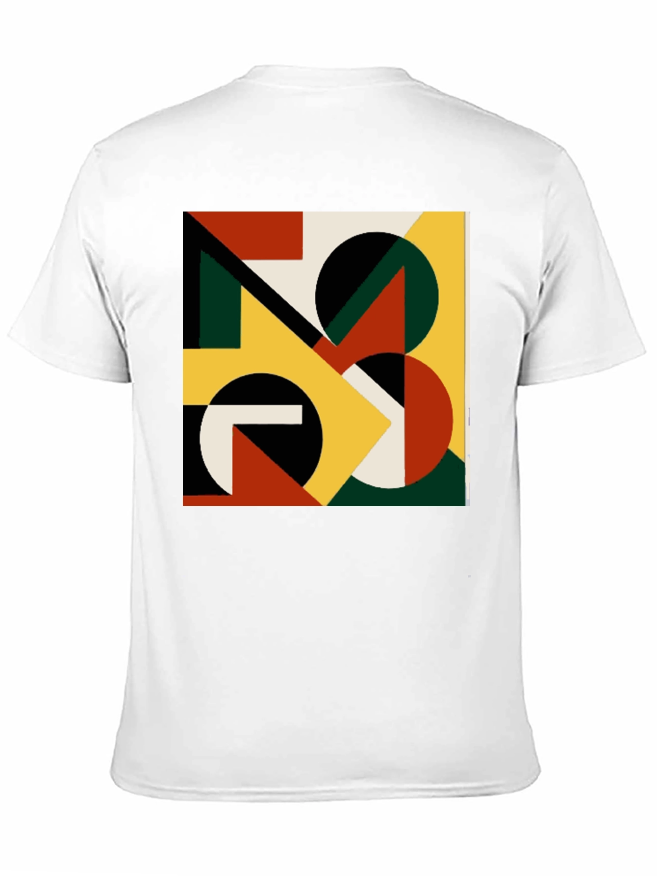 Abstract Geometric T-Shirt - Modern Art Tee