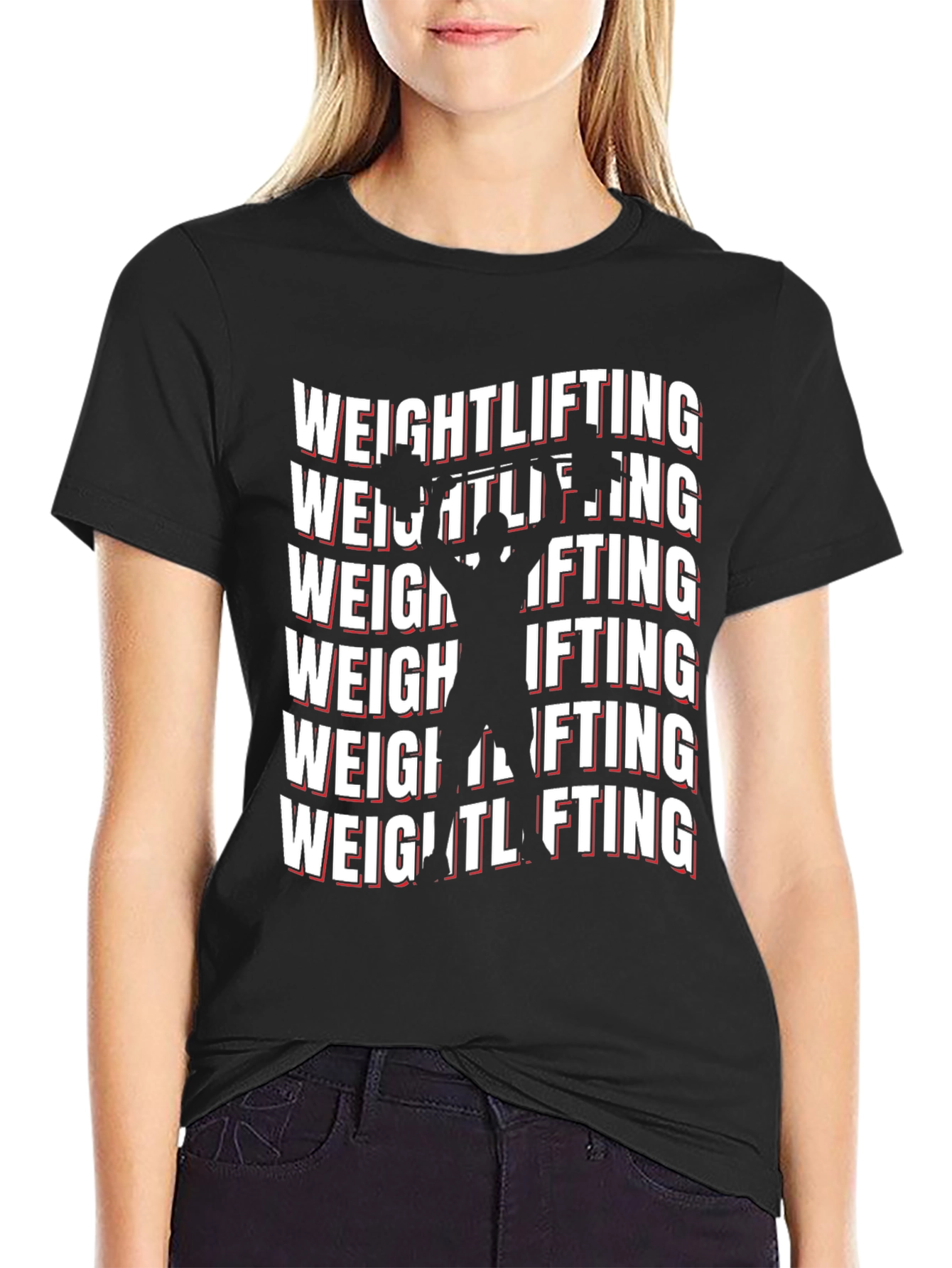 Weightlifting Graphic Tee - Workout Gym Shirt